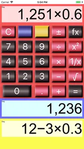 tripleCalculator screenshot 1