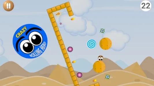 Crazy Rolling Hero screenshot 2