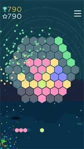 Hex Beehive-hexagon puzzle 10! screenshot 1