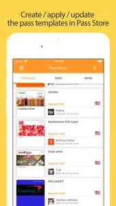 Pass2U Wallet - cards/coupons screenshot 1