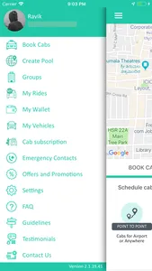 RideAlly - Guaranteed Cabs screenshot 1