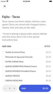 La Salsa Verde Taqueria screenshot 3