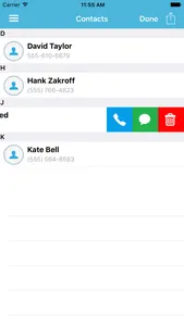 Contacts Backup and Transfer - Sync, Copy and Export Address Book in vcf to Dropbox screenshot 1