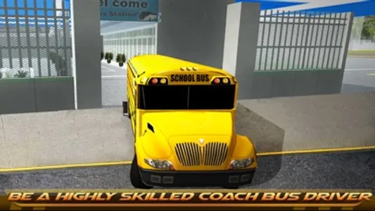 City High School Bus Driving screenshot 1