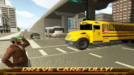 City High School Bus Driving screenshot 4