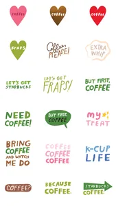 Starbucks Stickers screenshot 2