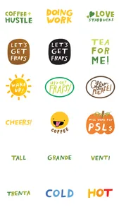 Starbucks Stickers screenshot 3