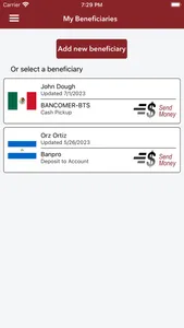 Curacao Money Transfer screenshot 1