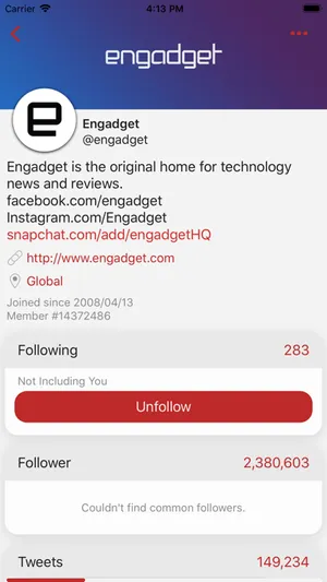 Depth for Twitter screenshot 2