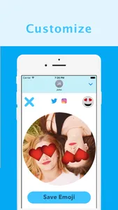 Emoji Kit - Personalized Stickers for iMessage screenshot 0