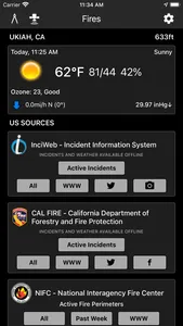 Fires - Wildfire Maps and Info screenshot 0