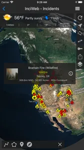 Fires - Wildfire Maps and Info screenshot 2