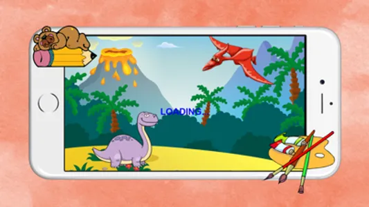 Coloring Books Dinosaur joyful screenshot 0