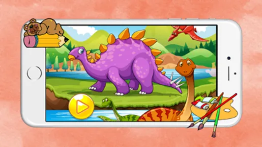 Coloring Books Dinosaur joyful screenshot 1