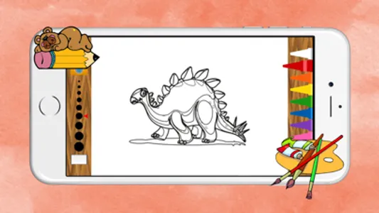 Coloring Books Dinosaur joyful screenshot 3