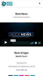 Rock of Ages Maywood IL. screenshot 2