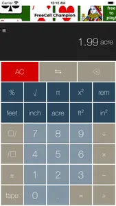 Feet&Inches Calculator screenshot 1