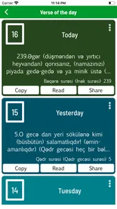 Azerbaijani Quran screenshot 5