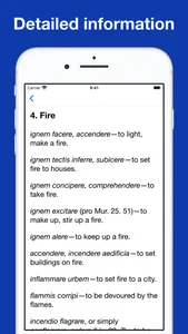Latin Phrasebook screenshot 5