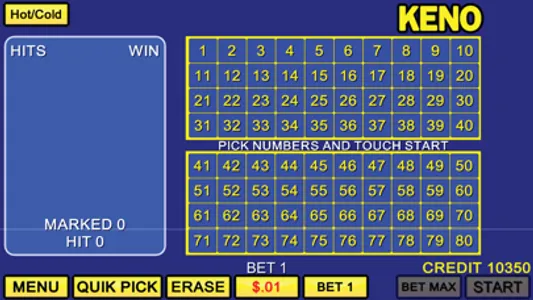 Keno Casino Games screenshot 2