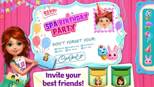 Spa Birthday Party! screenshot 4