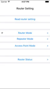 Router Setting screenshot 0