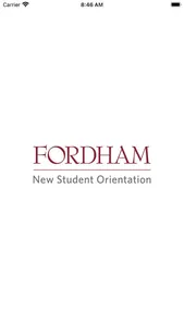 Fordham Orientation screenshot 0