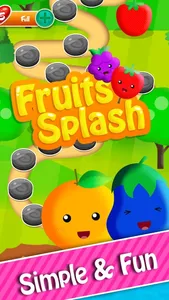 Fruit Splash Matcher – New Cute Fruits Puzzle Match 3 Game for Family screenshot 3