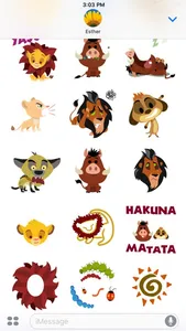 Disney Stickers: The Lion King screenshot 2