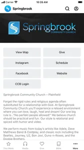 Springbrook Community Church screenshot 3