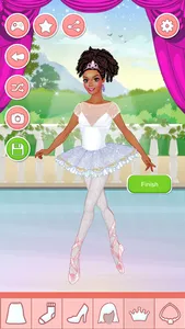 Ballerina Dress up - Ballet Fashion And Makeover screenshot 4