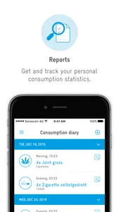 Arud consumption diary screenshot 3