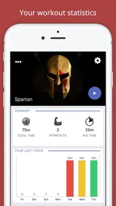 Spartan Workout Build muscle screenshot 0