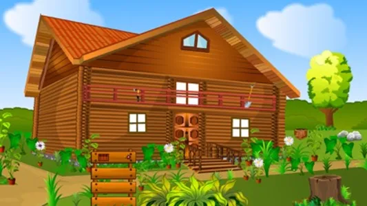 Locked Wooden House Escape screenshot 0