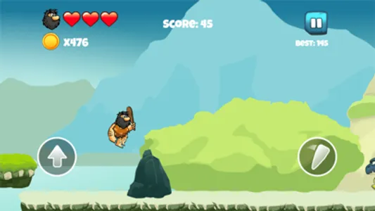 Dinosaur vs Caveman - Dino Hunting Games for Kids screenshot 3