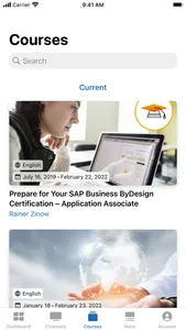 openSAP: Enterprise MOOCs screenshot 0