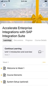 openSAP: Enterprise MOOCs screenshot 2