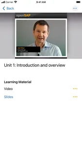openSAP: Enterprise MOOCs screenshot 3