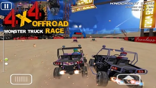 4x4 OFFROAD MONSTER TRUCK RACE screenshot 1