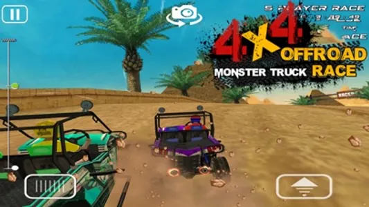 4x4 OFFROAD MONSTER TRUCK RACE screenshot 4