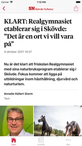 Skövde Nyheter screenshot 1