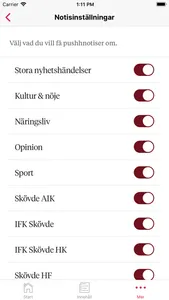 Skövde Nyheter screenshot 2