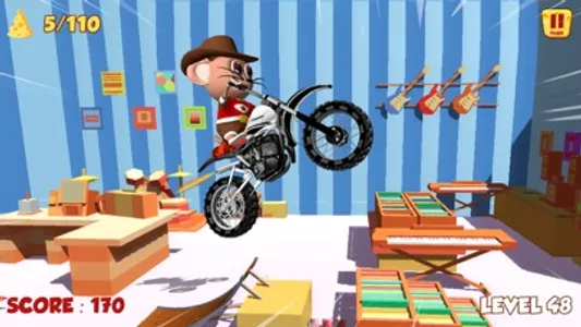 Moto Mouse Kids Stunt Mania screenshot 1