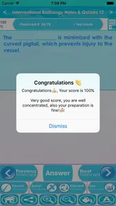 Interventional Radiology Test Bank & Exam Review App : 1700 Study Notes, flashcards, Concepts & Practice Quiz screenshot 3