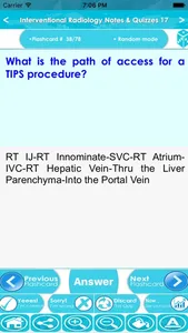 Interventional Radiology Test Bank & Exam Review App : 1700 Study Notes, flashcards, Concepts & Practice Quiz screenshot 4