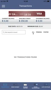 AFCU MyCard screenshot 2