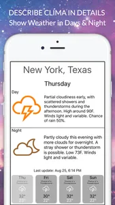 Instant Weather Trends - New York Forecast about Climate Change in Degree Fahrenheit and Celcius screenshot 1