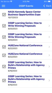 NASA OSBP Mobile screenshot 3