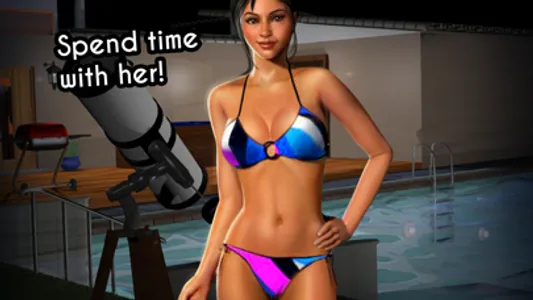 Dating Kylie Lopez - 3D Date Simulator Free screenshot 2