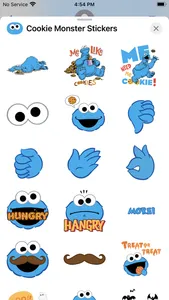 Cookie Monster Stickers screenshot 2